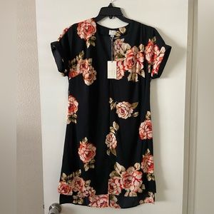 Floral Shirt Dress